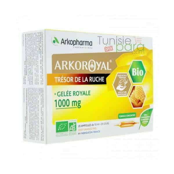 Arko royal gelee royale bio 1000 mg 20 ampoules