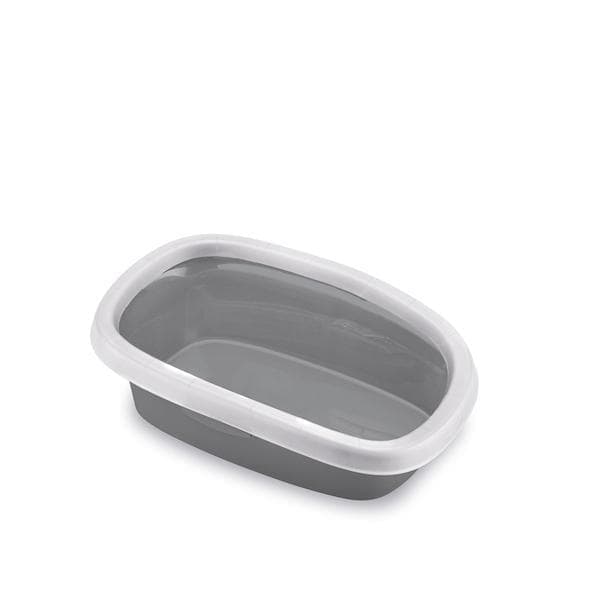 bac a litiere sprint 10 gris 43x31x14h