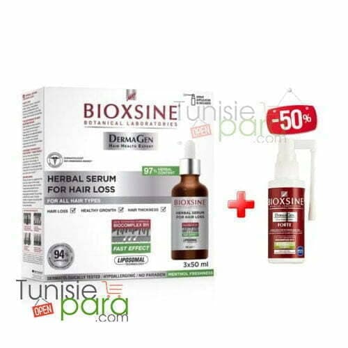 BIOXSINE PACK Serum Anti Chute 3*50ml+Serum Forte Spray 60ml (-50%)