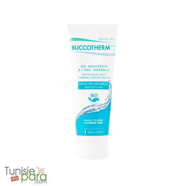 buccotherm Gel dentifrice Gencives Sensibles avec Fluor certifié BIO