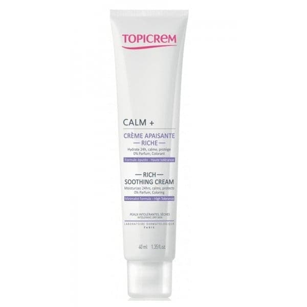 TOPICREM CALM+ ultra hydratante crème apaisante calmante riche 40 ML