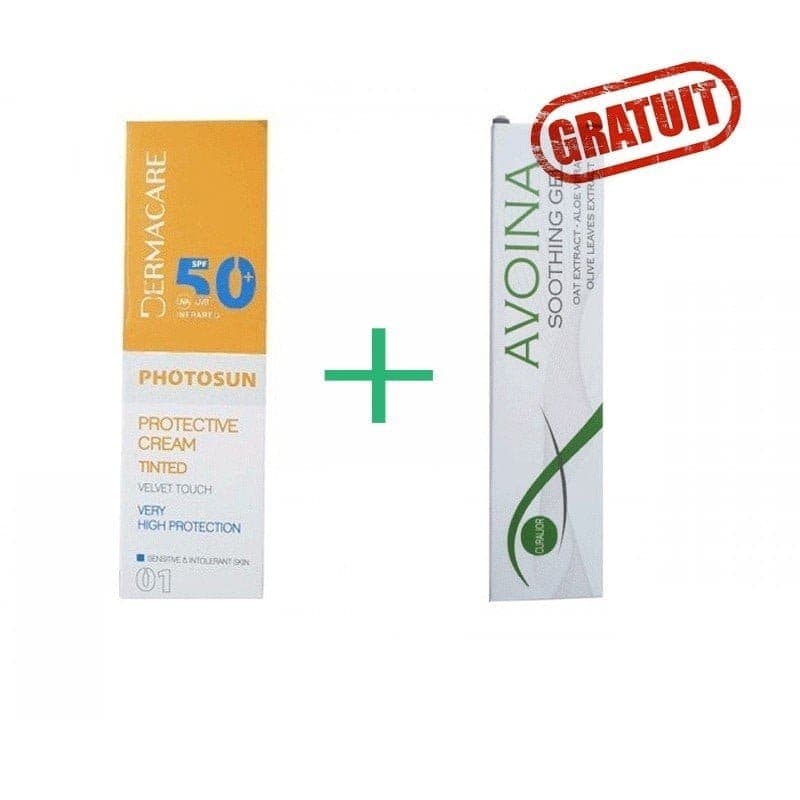 Dermacare Photosun pack je nettoie j’apaise couleur 01 peau seche