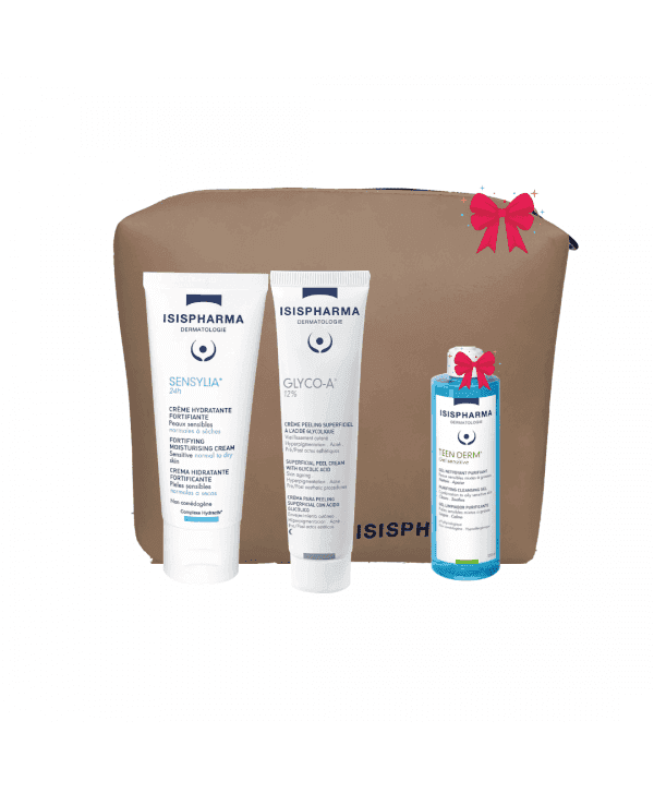 ISIS Pharma Trousse Glyco A 12% + Sensylia Riche + Ten Derm Sensitive Gel 100 Ml Offert