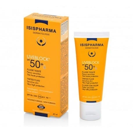 IsisPharma uveblock fluide teinté spf 50 40ml
