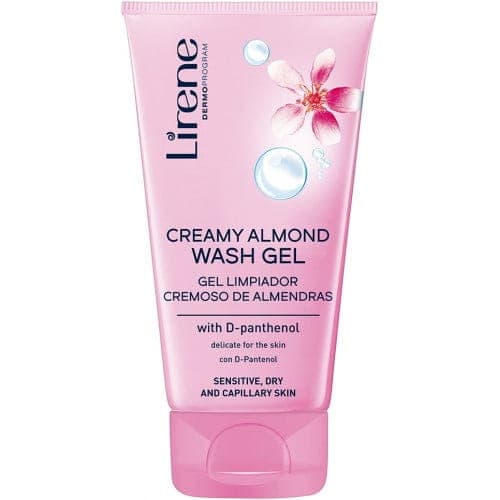 LIRENE gel netoyant amande rose 150ml