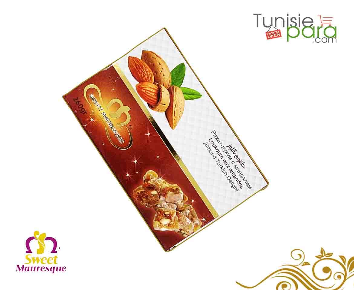Sweet mauresque Loukoum Amandes 260Gr