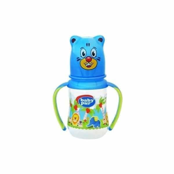 BABY PUR biberon 250 ml couvercle ourson