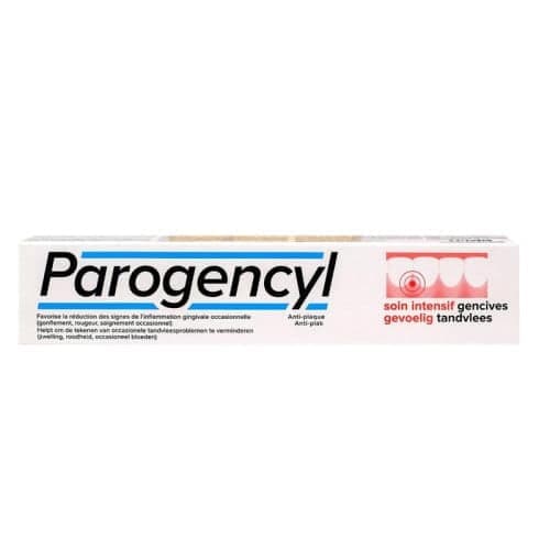 Parogencyl dentifrice forte soin intensif gensives 75 ml (rose)