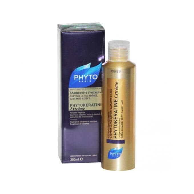 Phyto Phytokératine Shampooing D’exception – 200 Ml –