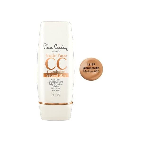 pierre cardin cc cream 30 ml spf15 medium 670