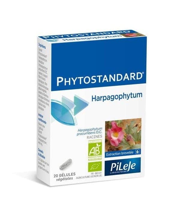 PILEJE Phytostandard Harpagophytum 20 gélules