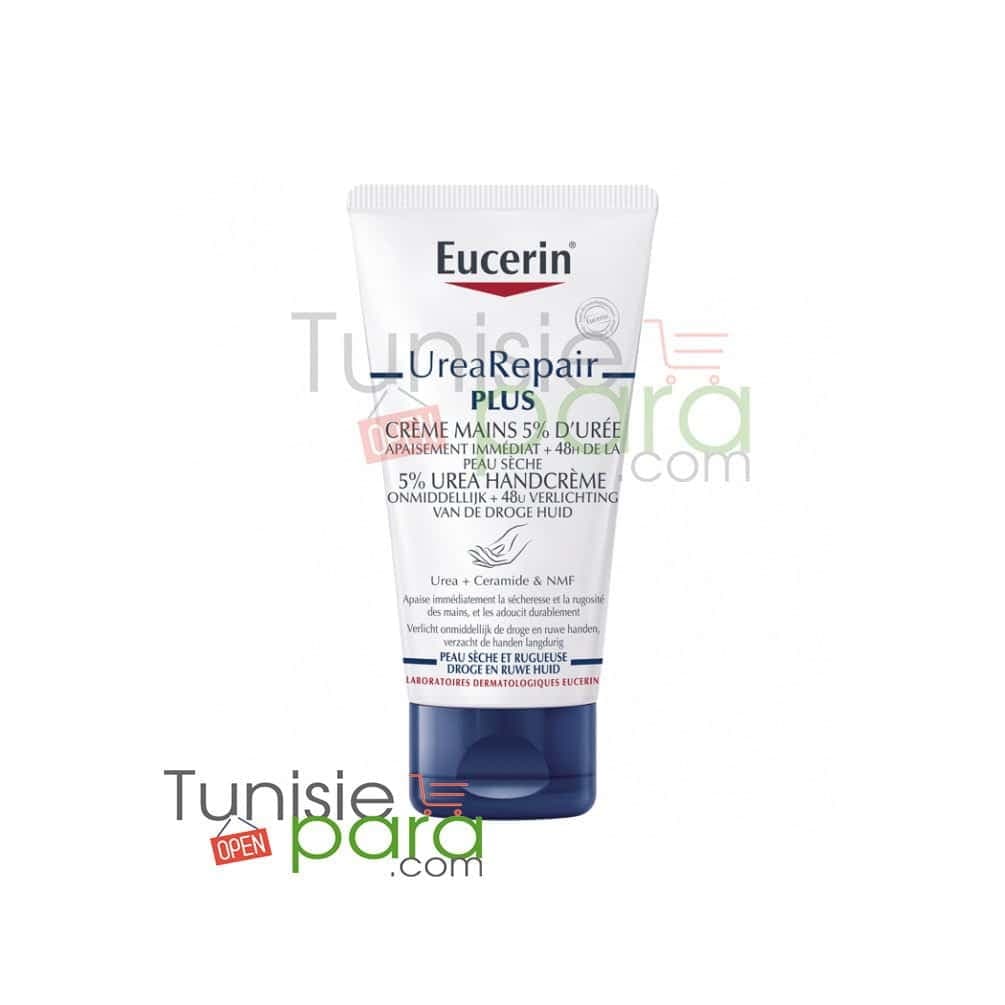 Eucerin urea repair plus crème mains 5% urée réparatrice 75ml