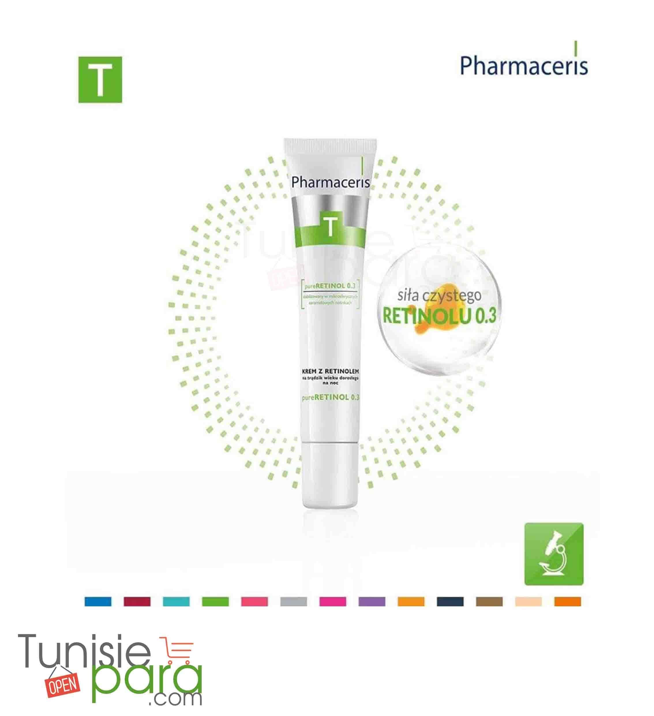 Pharmaceris Creme de nuit acne+rides T Pure RETINOL 0,3 40ml