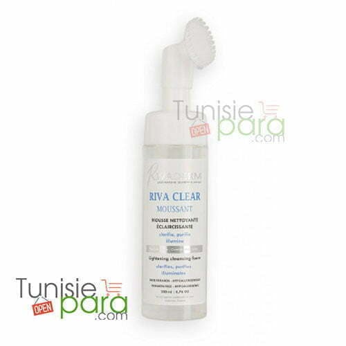 Rivaderm Riva Clear mousse nettoyante éclaircissante+ brosse 200 ml