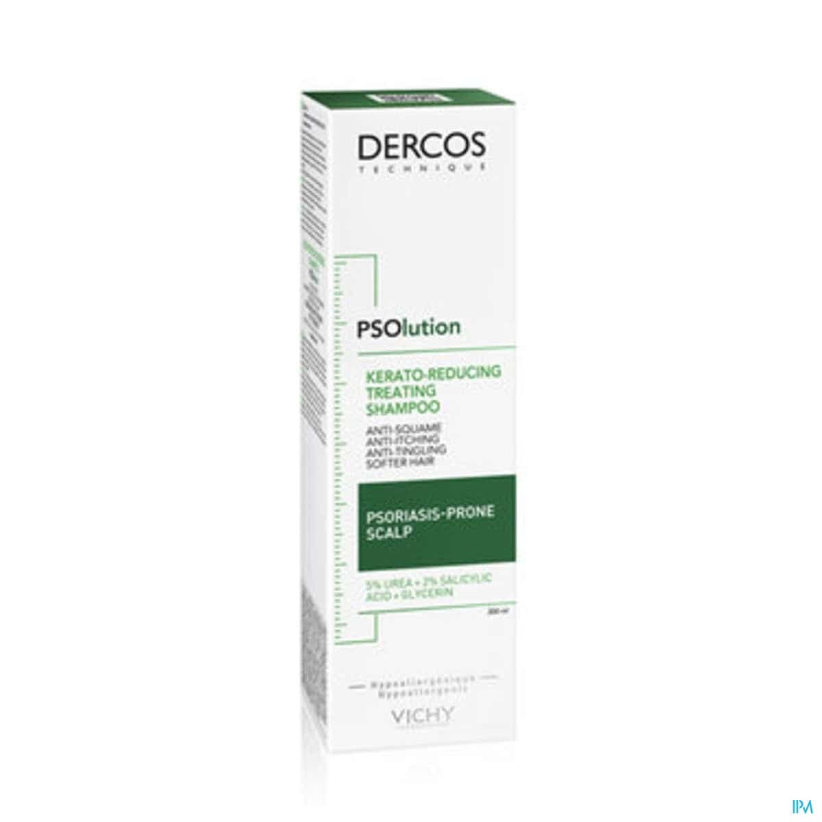 VICHY DERCOS PSOLUTION Shampooing Traitant Keratoreducteur 200ML