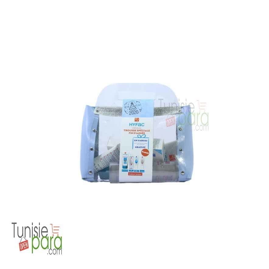 HYFAC TROUSSE GEL NETTOYANT 300ml + Eau micellaire + Gommage + Crème riche