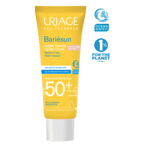 URIAGE Bariésun Crème Solaire Teintée Claire Spf 50 +, 50ml