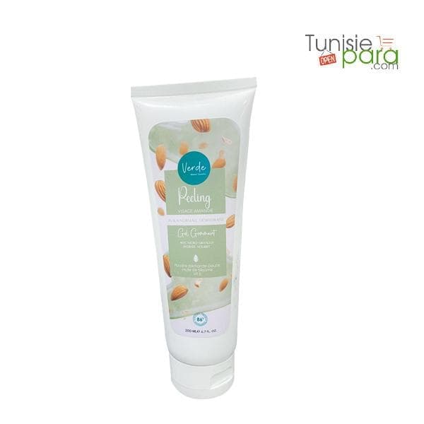 verde peeling visage amande peaux normales déshydratée 200ml