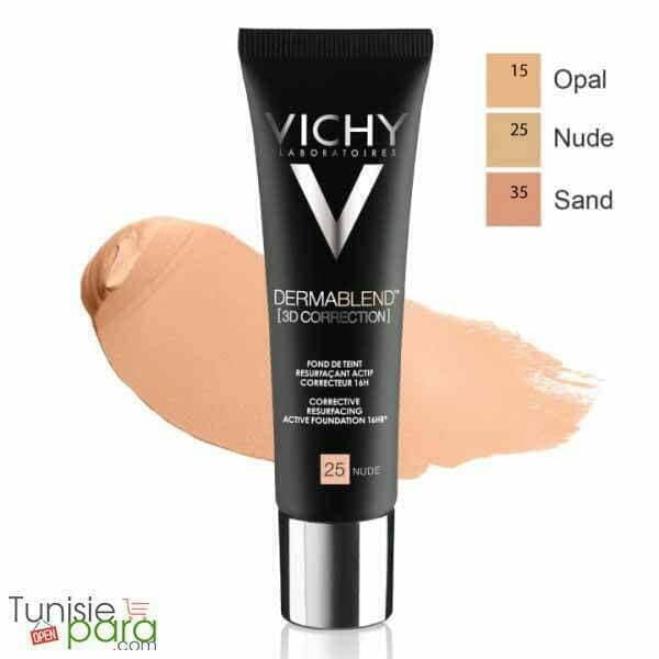 VICHY DERMABLEND 3D FOND DE TEINT PEAUX ACNEIQUES Nude 30ML