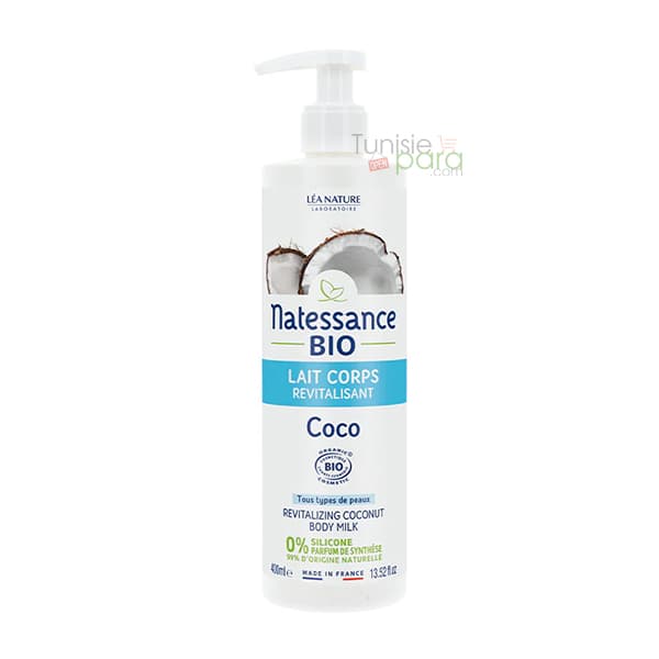 Natessance lait de corps coco 400ML