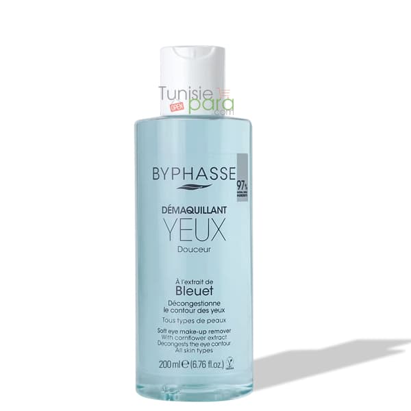 BYPHASSE DEMAQ YEUX AU BLEUET 200 ml