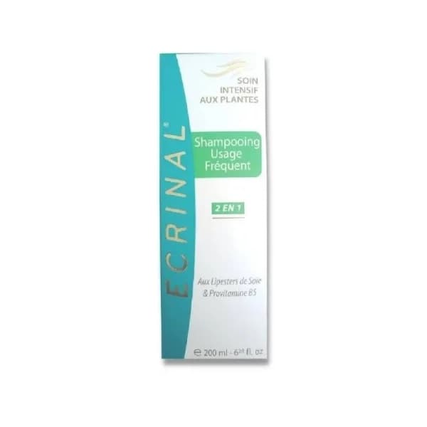 ECRINAL shampooing usage frequent 2en1 200ml