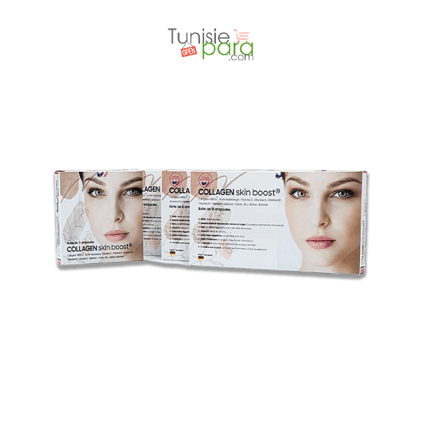 COLLAGEN SKIN BOOST Pack 3 10 AMPOULES + 5 ampoules gratuit