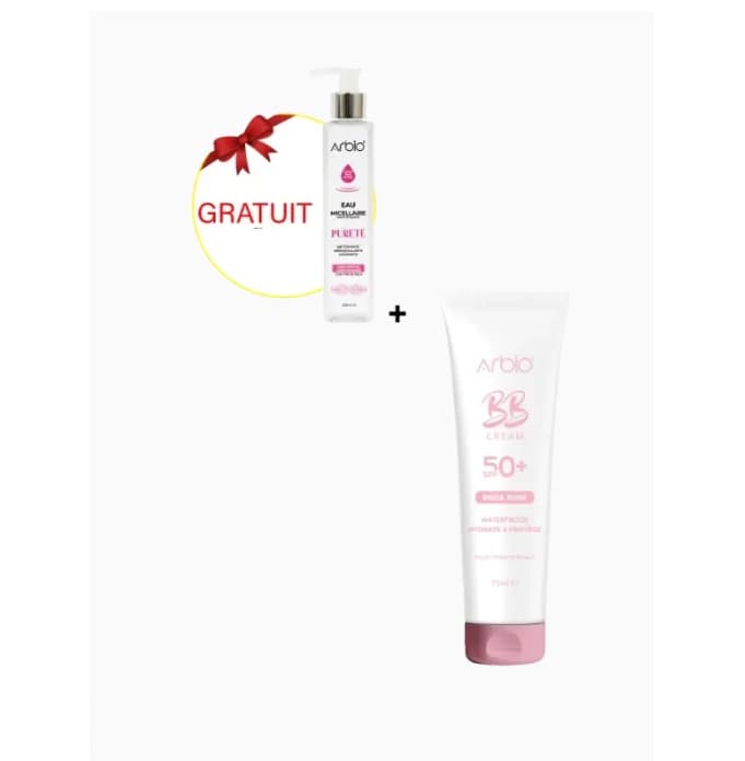 arbio BB crème rosé + Eau Micellaire Gratuit