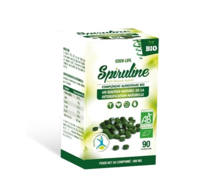 eden life spiruline 90cp