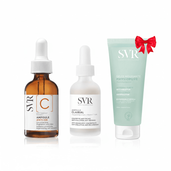 SVR Pack Ampoule C + Clairial ampoule + Physiopure gelée 200ml GRATUIT