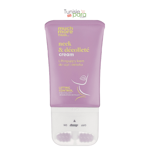 much more than creme raffermissante pour cou et décolleté violet 130ml