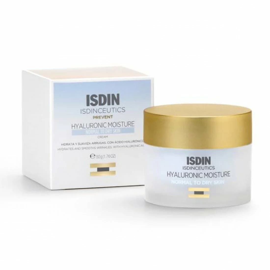 ISDIN Isdinceutics Hyaluronic creme hydratante Peaux Normales a Seches 50g