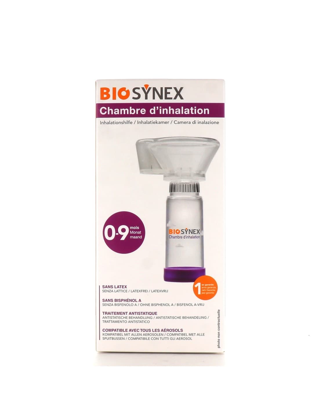 Biosynex Chambre d’inhalation 0-9mois