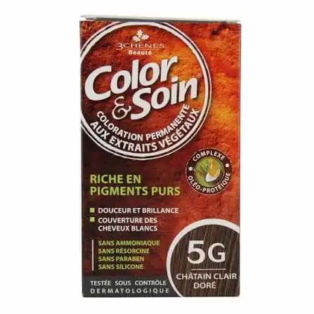 3 chênes Color & Soin coloration 5G Châtain Clair Doré