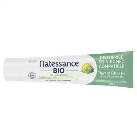 Natessance Dentifrice Bio Soin Homéo Compatible 75 ml