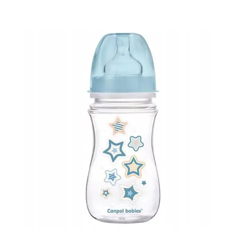 Biberon anti-colique babies Bonjour paris étoiles bleu 240ml 35/217