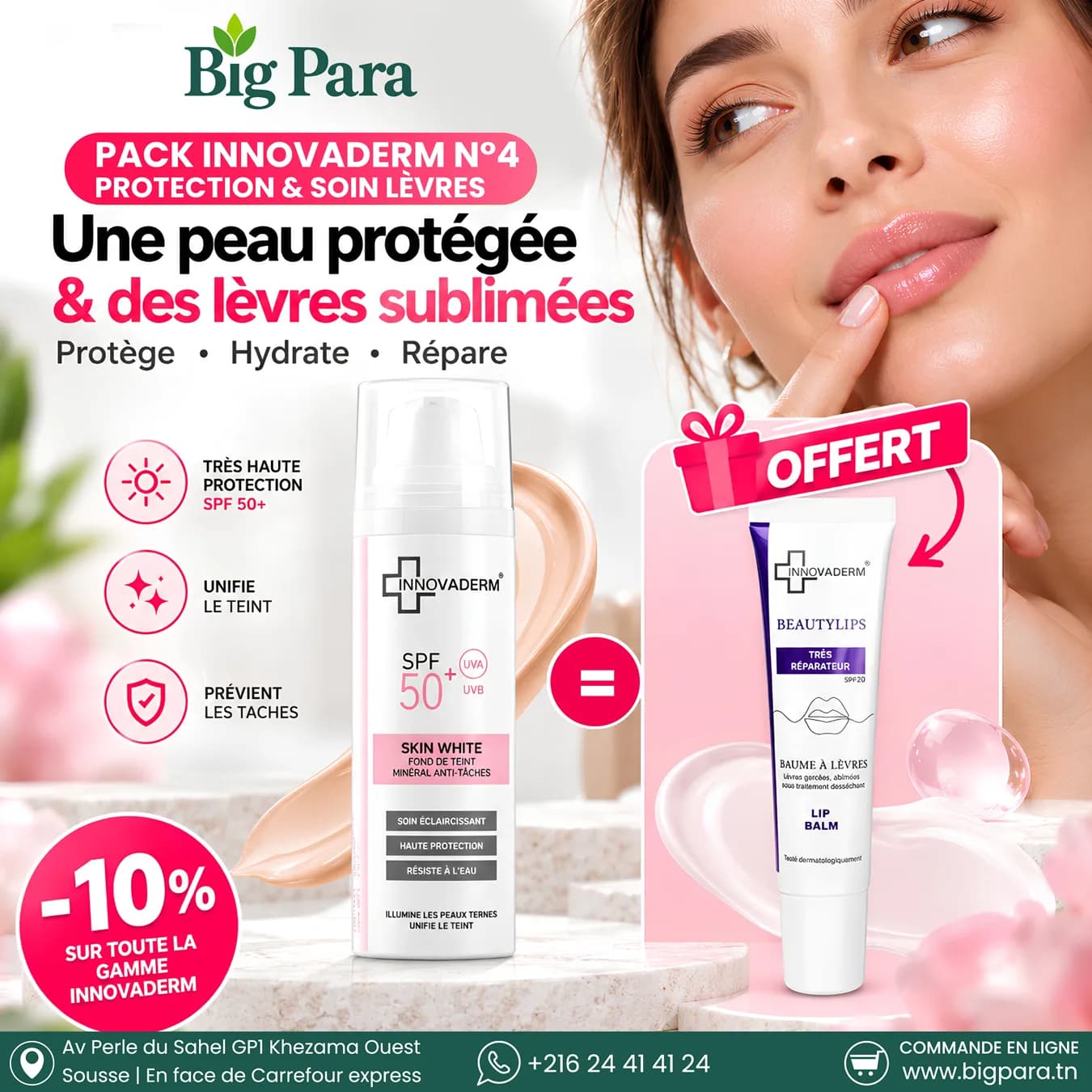 Pack promo Innovaderm N°4