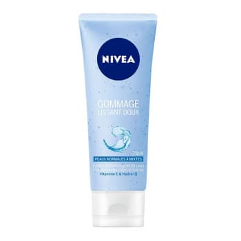 Nivea - gommage visage lissant doux - 75ml