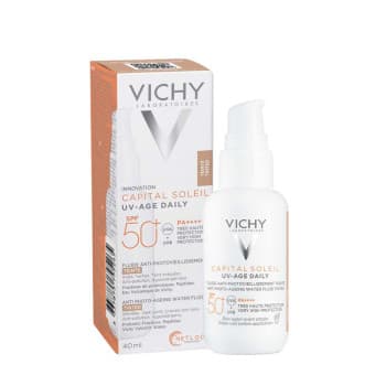 Vichy Capital soleil fluide solaire teinté anti-age spf50 40ml