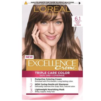 Excellence crème - 6.1 blond foncé cendré