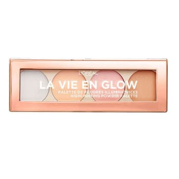 L'oréal la vie en glow palette illuminatrice - 02 eclat froid