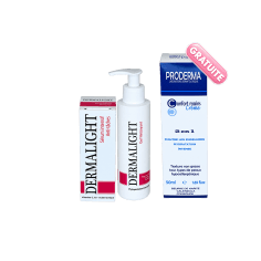PACK DERMALIGHT ANTI-TACHES — SÉRUM INTENSIF + GEL NETTOYANT + CRÈME MAINS PRODERMA 50 ML OFFERTE
