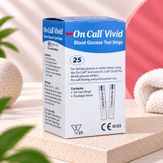 ON CALL VIVID BANDELETTES GLYCÉMIE – BOÎTE DE 25