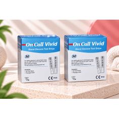 PACK 2× ON CALL VIVID BANDELETTES GLYCÉMIE 50 – 100 BANDELETTES