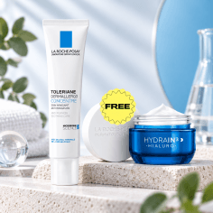 PACK LA ROCHE-POSAY TOLERIANE ROSALIAC AR CONCENTRÉ 40 ML + DERMEDIC HYDRAIN3 HIALURO 50 G OFFERT