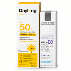 PACK COQUETTE LA ROCHE-POSAY MELA B3 SPF30 40 ML + DAYLONG KIDS SPF50+ 150 ML