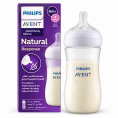 PHILIPS AVENT NATURAL RESPONSE BIBERON 330 ML 6M+ DÉBIT 4 – SCY906/01