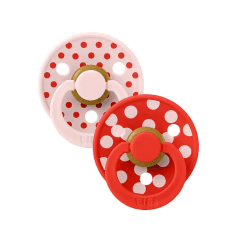 BIBS SUCETTE PACK2 1ERE AGE BLOSSOM CANDY APPLE