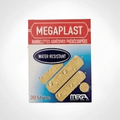 MEGAPLAST BANDELETTES SPÉCIALES MAINS – BOÎTE DE 15 – RÉF. S40410