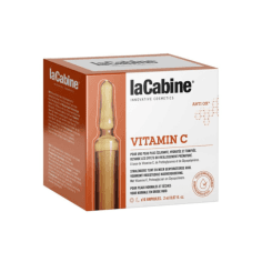 LACABINE VIT C – 10 Ampoules Concentrées à la Vitamine C pour Éclat & Hydratation